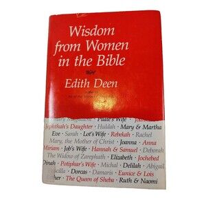 Wisdom from Women in the Bible - Edith Dean 1978-Christian Faith